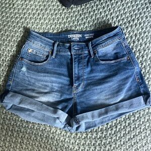 High rise shorts